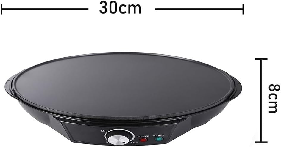 1200W Electric 11-Inch Non-Stick Crepe & Pancake Maker with Spreader