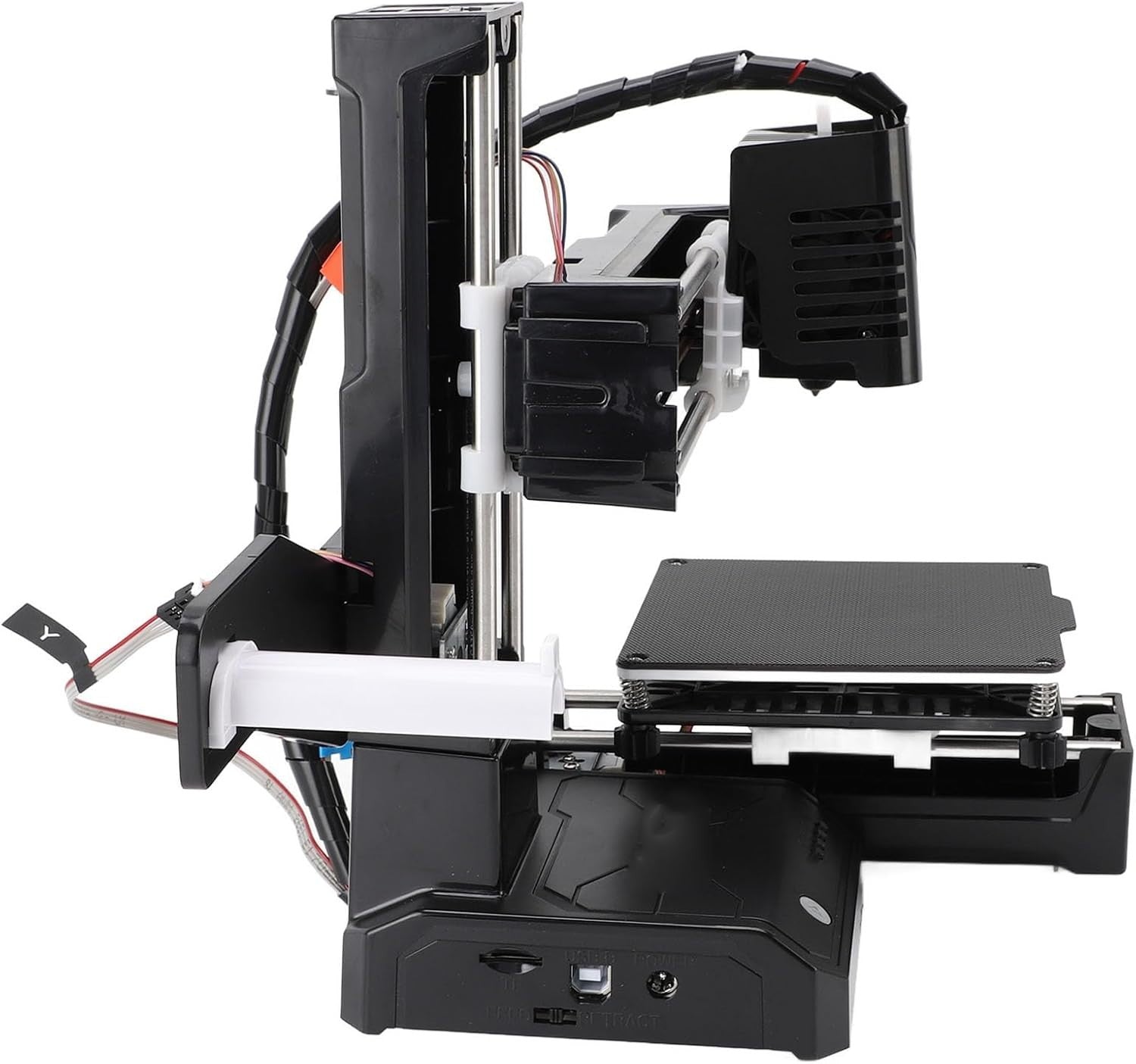 One Click Mini 3D Printer 100x100x100mm Portable Beginner Easy PLA UK