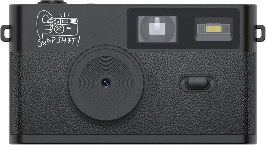 Screen-Free Digital Camera Reusable Point Shoot Camera Black 4GB