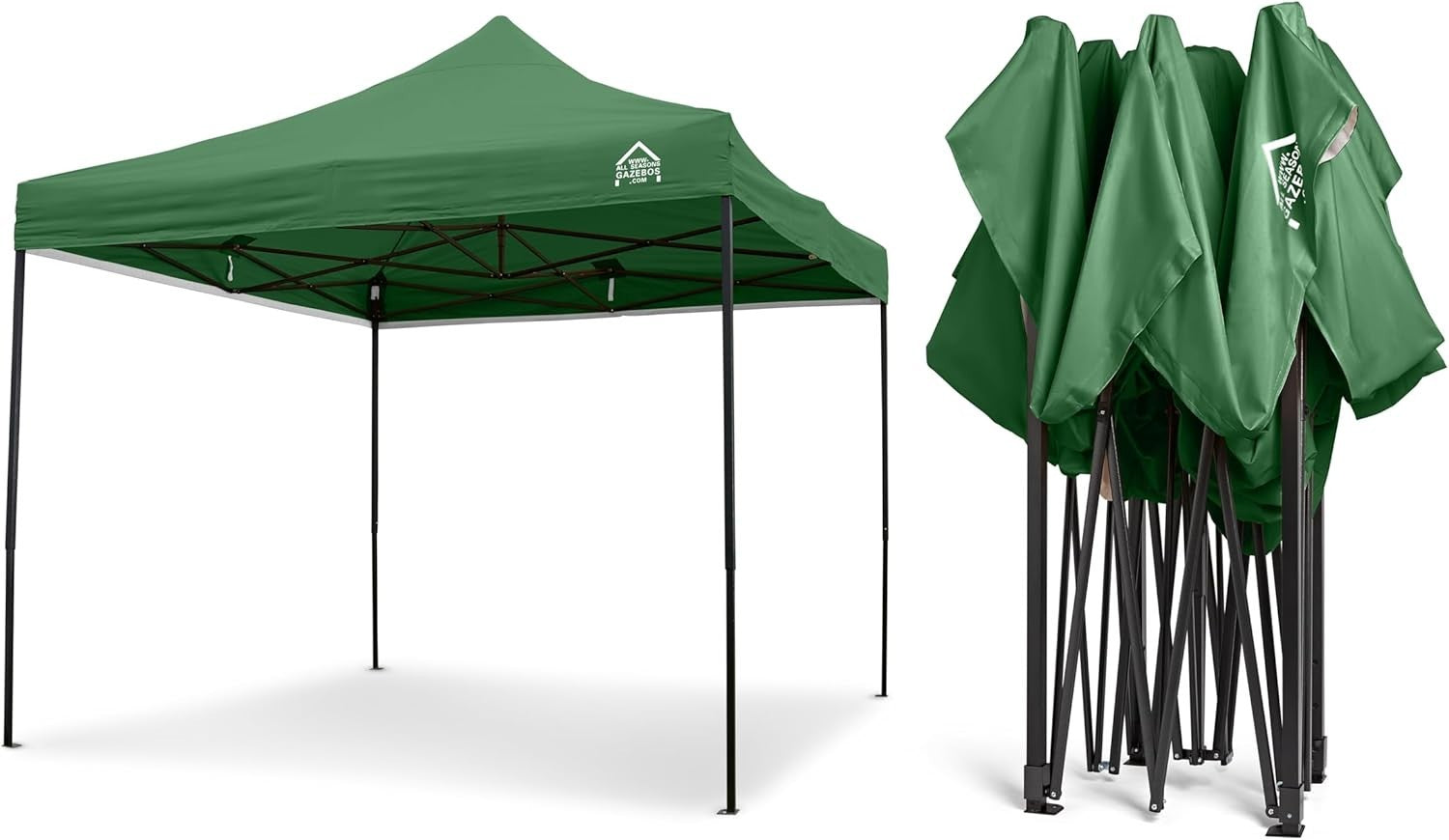All Seasons 3x3M Pop Up Gazebo, Outdoor Canopy with Wheeled Bag