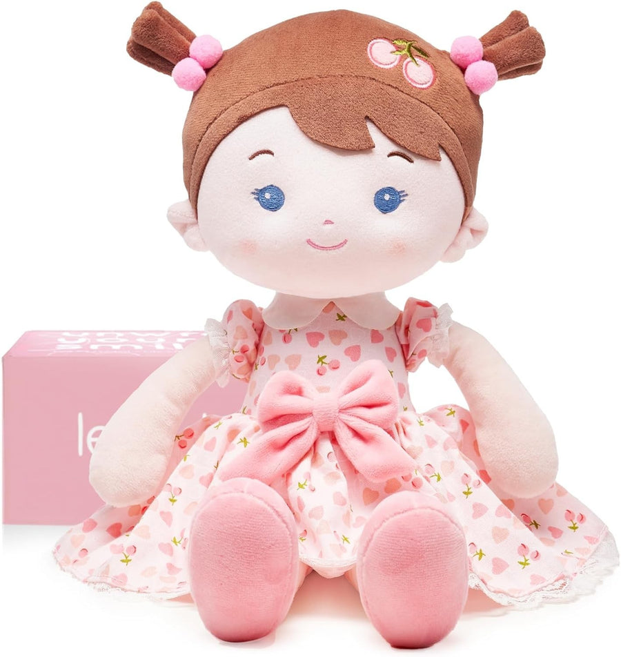 16” Soft Baby Doll Plush Rag Doll First Doll for Toddlers 1+ Gift