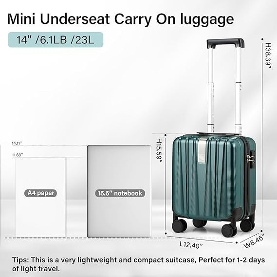 Extra Large 29” Expandable Checked Hard Shell Luggage Spinner Lock
