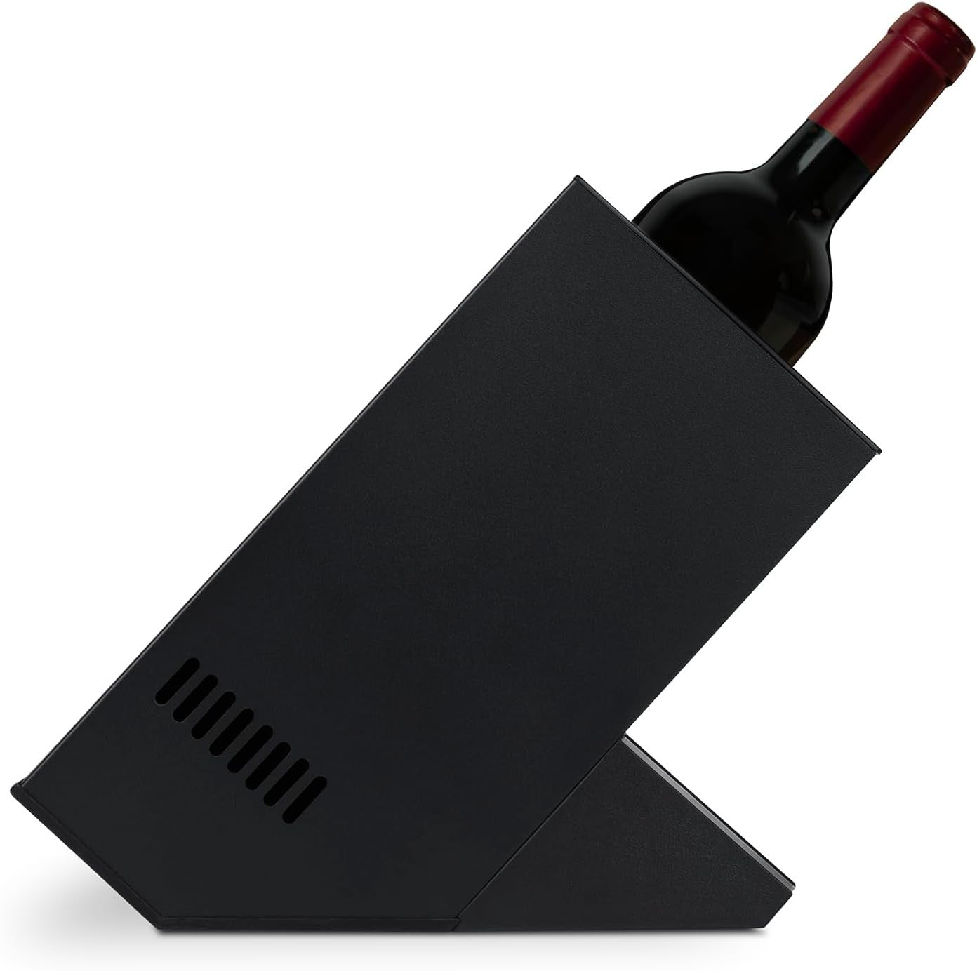 Electric Wine Chiller Single Bottle Silent Cooler Touch Control 5–18°C