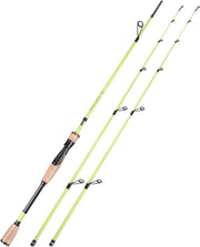 30 Ton Carbon Fibre Fishing Rod Fast Action 2 Section Spinning Pole