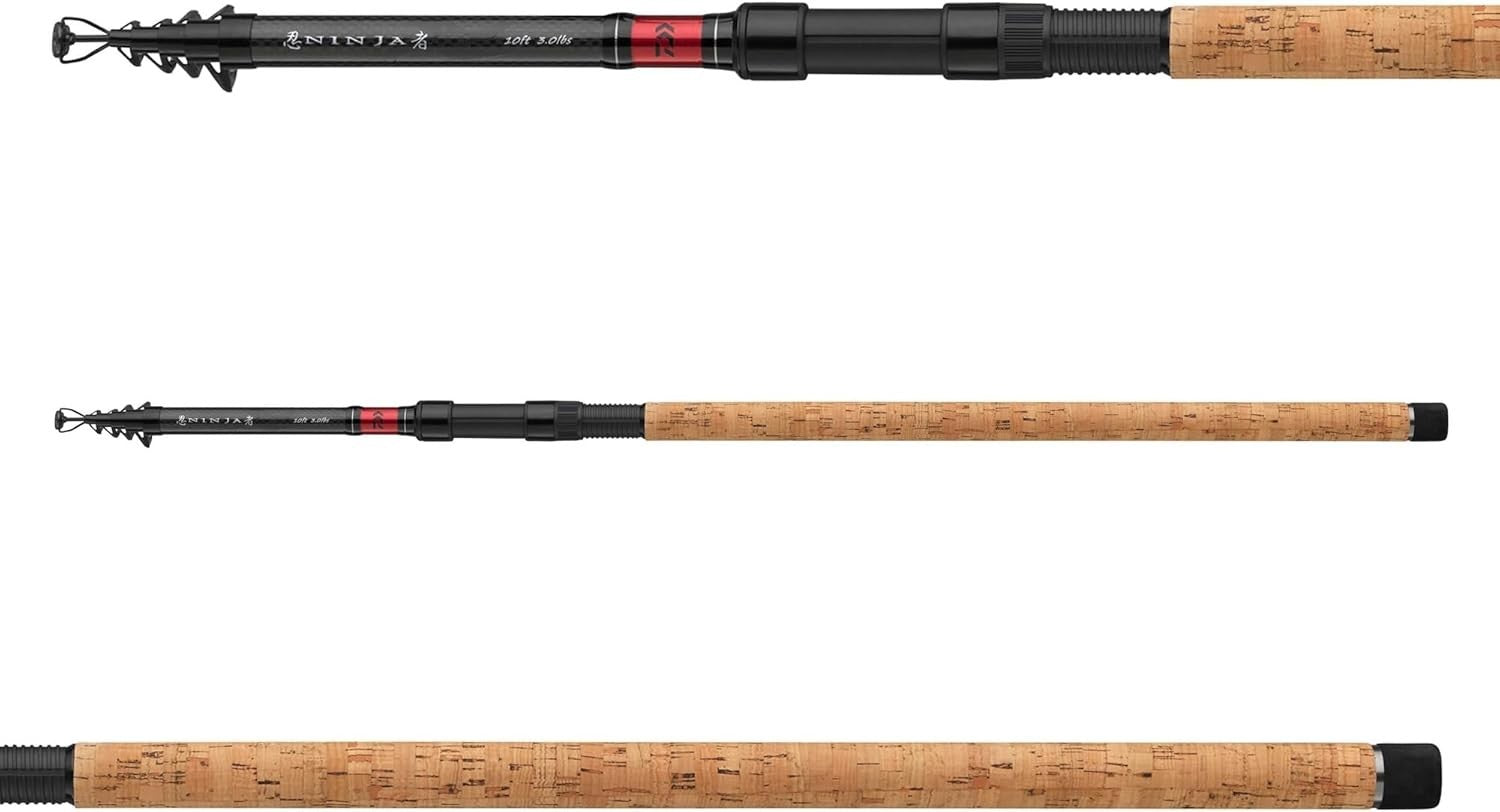 Telescopic Carp Fishing Rod 3.00m 2.5lb Carbon Progressive Action