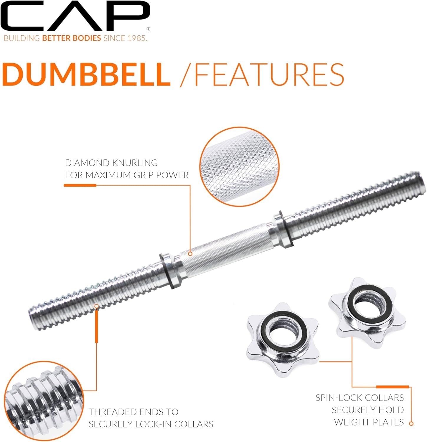 50LB Adjustable Dumbbells Pair Cast Iron Star Lock Home Gym Weights