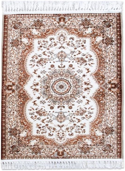 Large Traditional Area Rug 200x290cm Washable Non Slip Soft Living Room Carpet