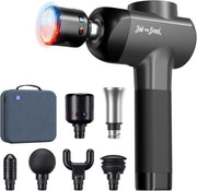 Heat Cold Deep Tissue Massage Gun 11mm Amplitude Muscle Recovery 6 Heads