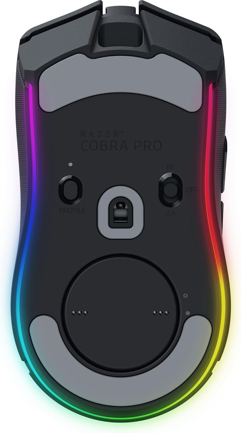 Wireless Gaming Mouse 30K DPI RGB 10 Buttons Pro Esports