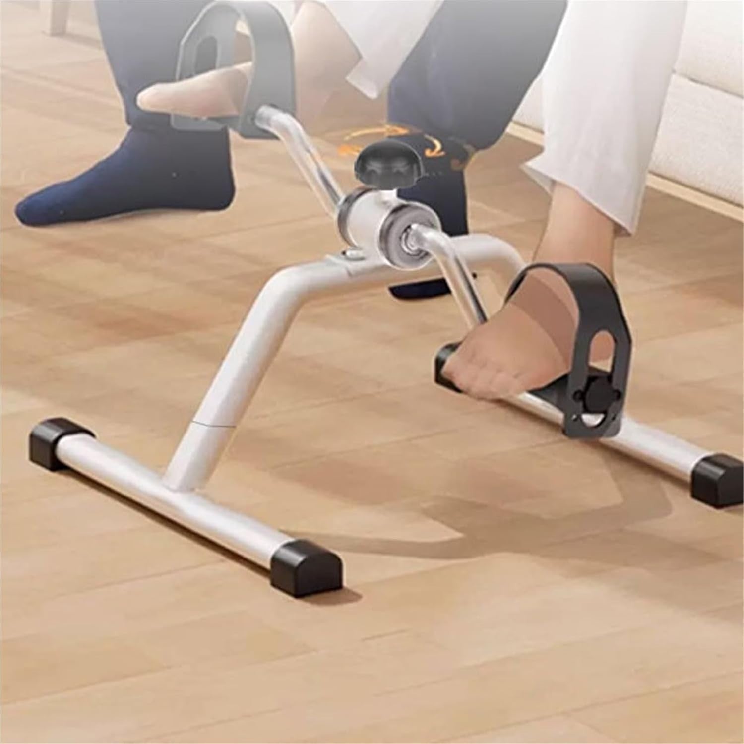 Portable Mini Pedal Exerciser Under Desk Low Impact Foot Trainer