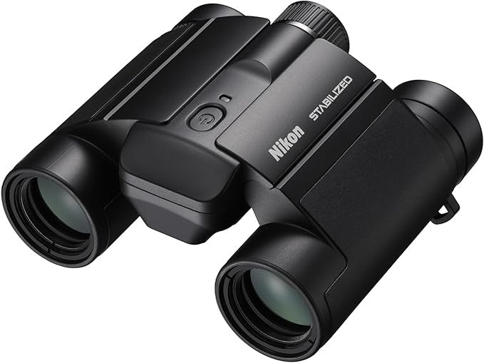12x25 Image-Stabilised Compact Binoculars | Ultra Steady HD Long-Range View