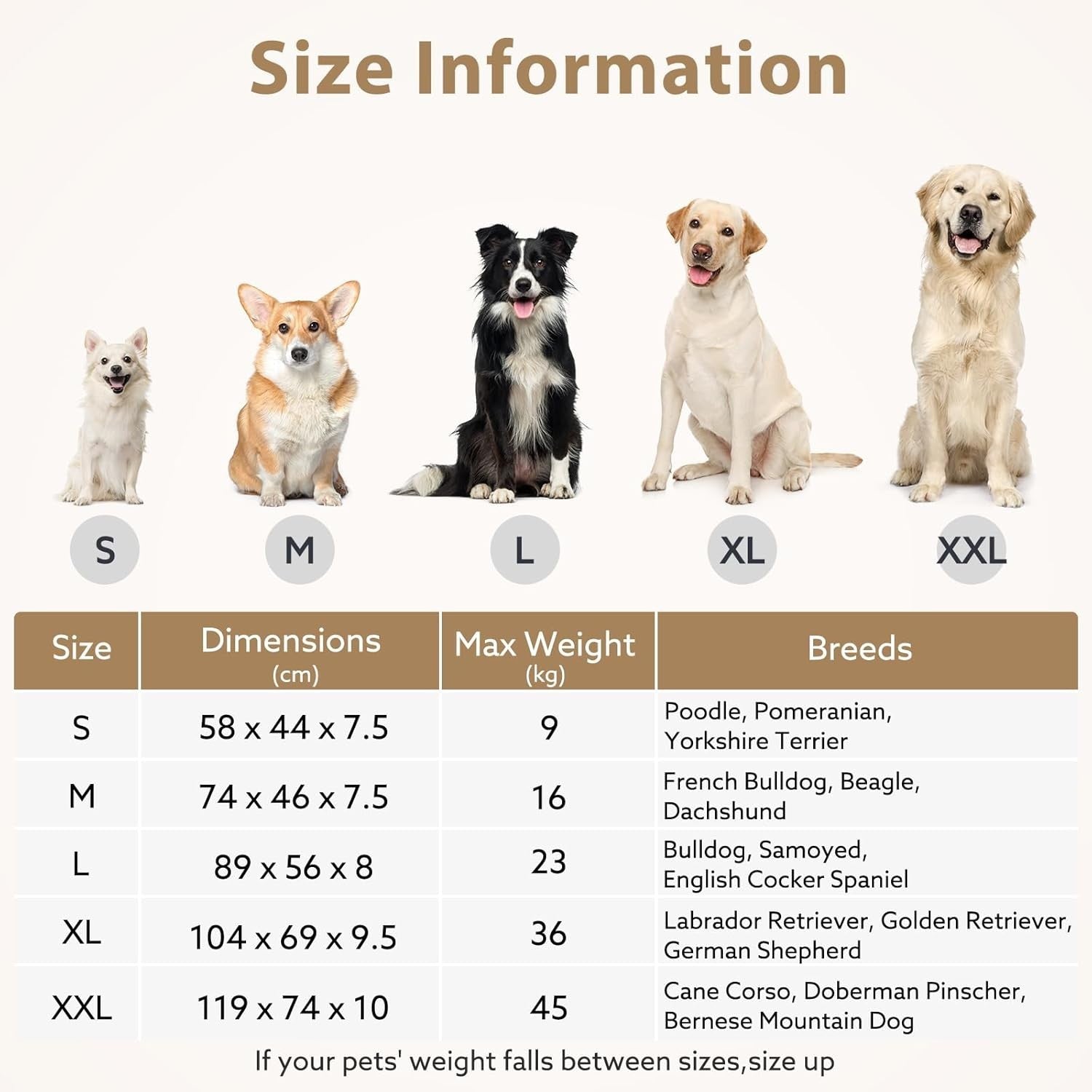 XL Orthopedic Dog Crate Bed 104x69cm Memory Foam Washable