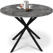 Folding Round Drop Leaf Dining Table Space-Saving Small Apartment Table