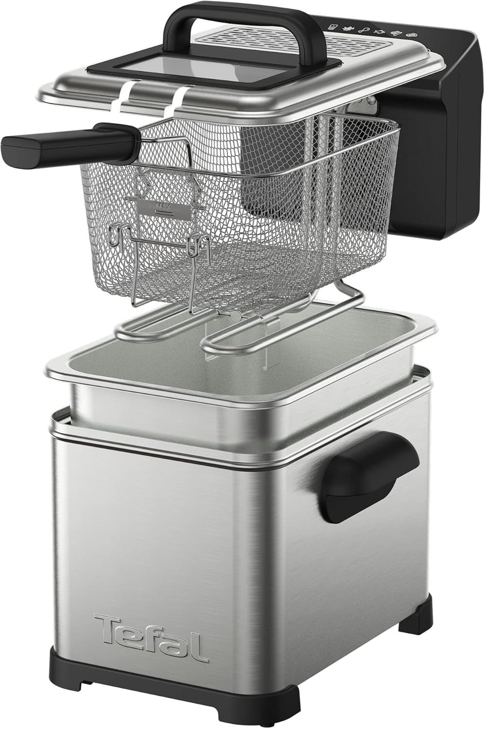 Family Digital Deep Fryer 4L Oil 2400W Cooling Zone Touch Screen XL