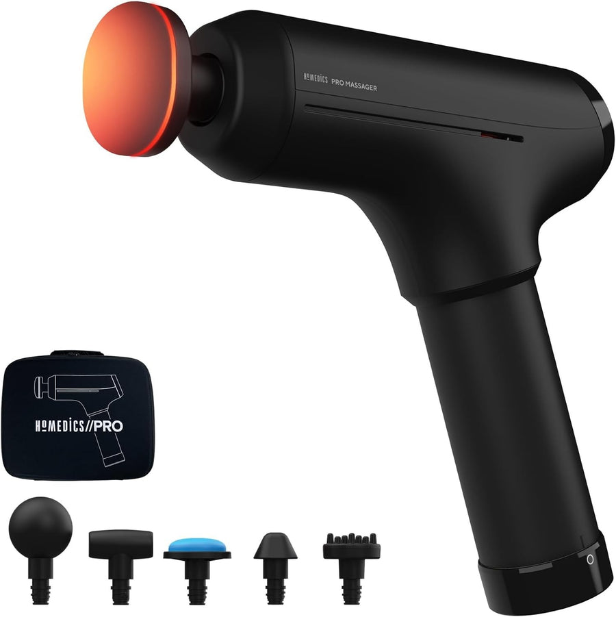 Professional Heated Percussion Massage Gun Deep Tissue Physio Muscle Relief