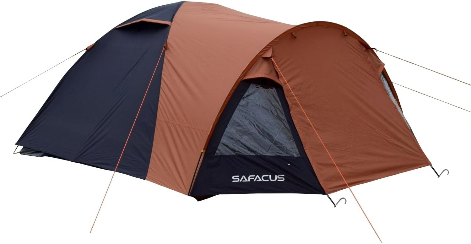 4 Man Family Dome Camping Tent Double Waterproof
