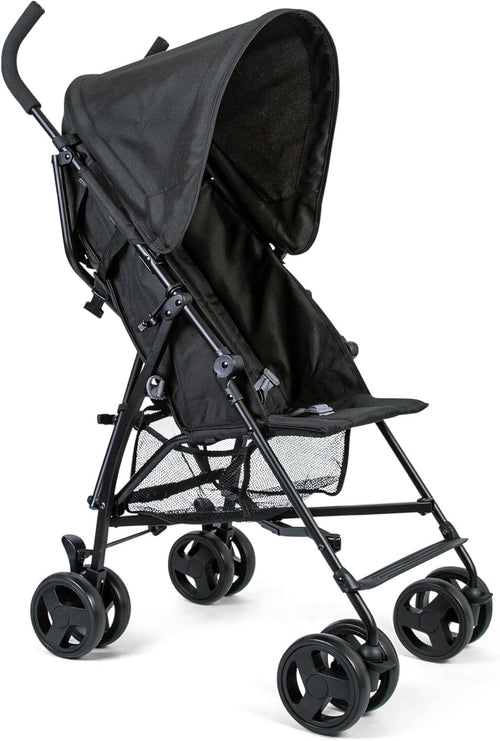 Lightweight Umbrella Stroller Compact Fold Reclining Seat Pushchair Black