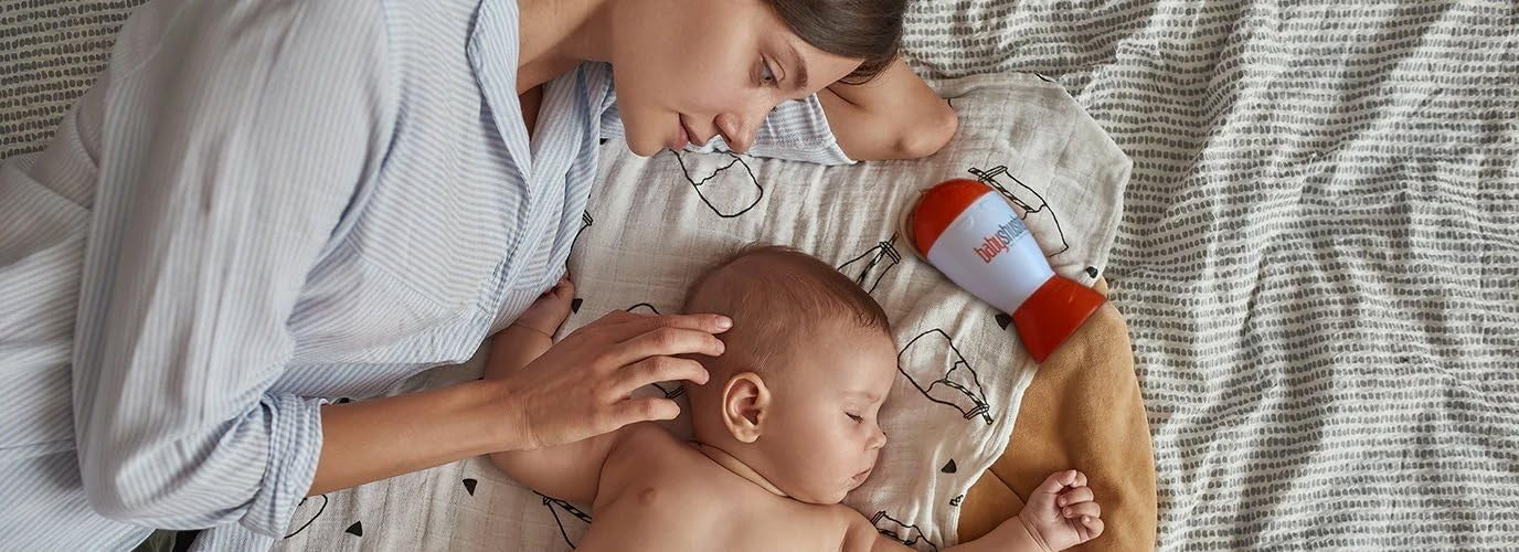 Baby Sleep Sound Machine with Pacifiers & Swaddle Blankets – Calming Set