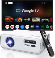 Google TV 1080P Smart Projector 4K Support Dolby Audio WiFi Bluetooth