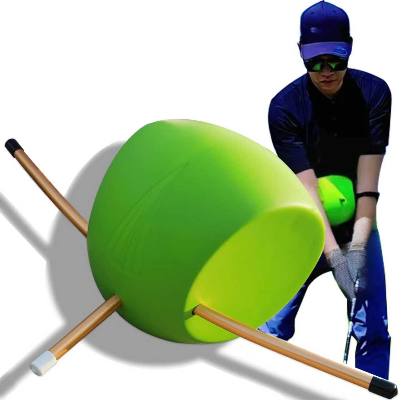 Golf Swing Training Aid Arm Alignment Rod Hand Position Trainer