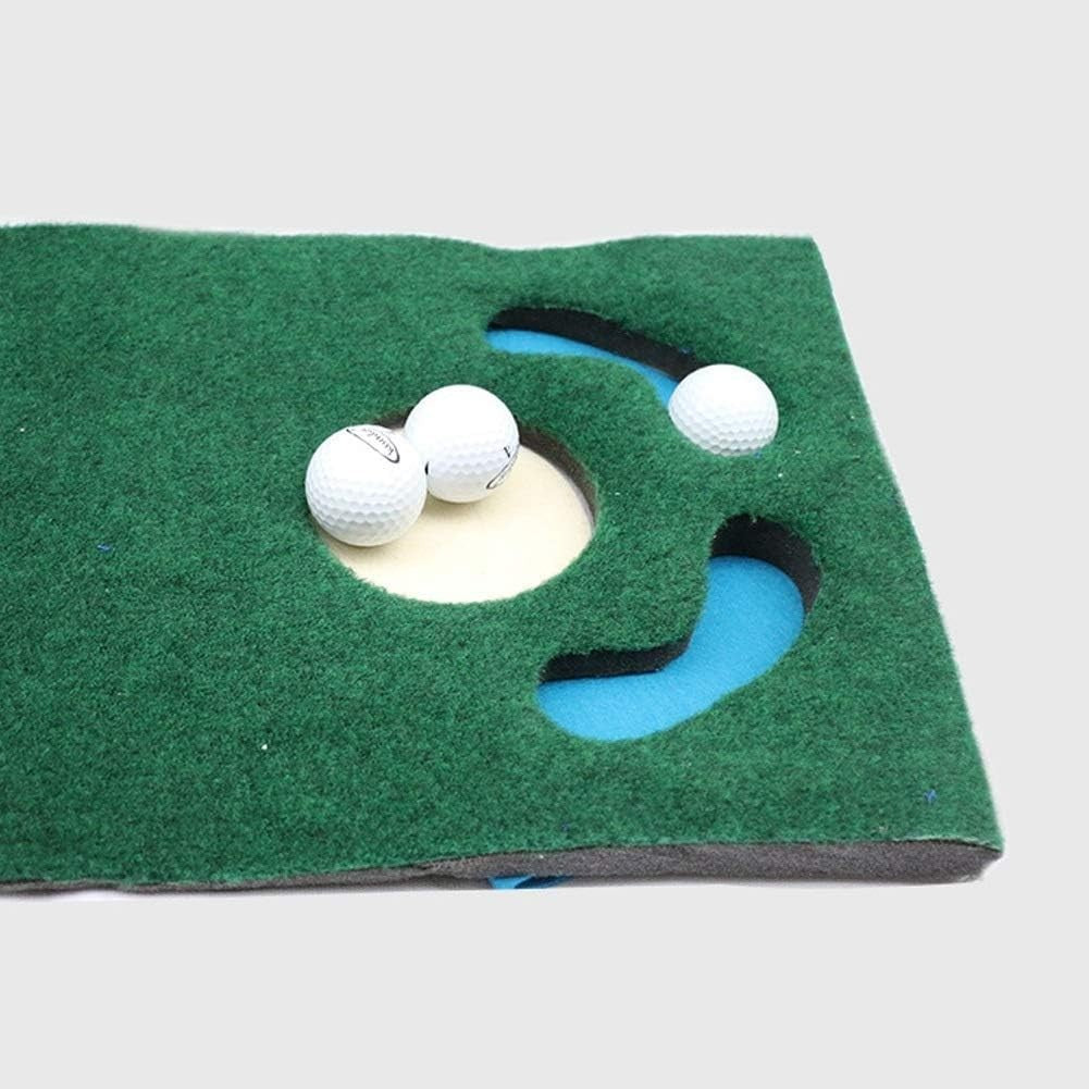 Golf Hitting Mat 260cm Practice Range Mat Indoor Outdoor Swing Trainer