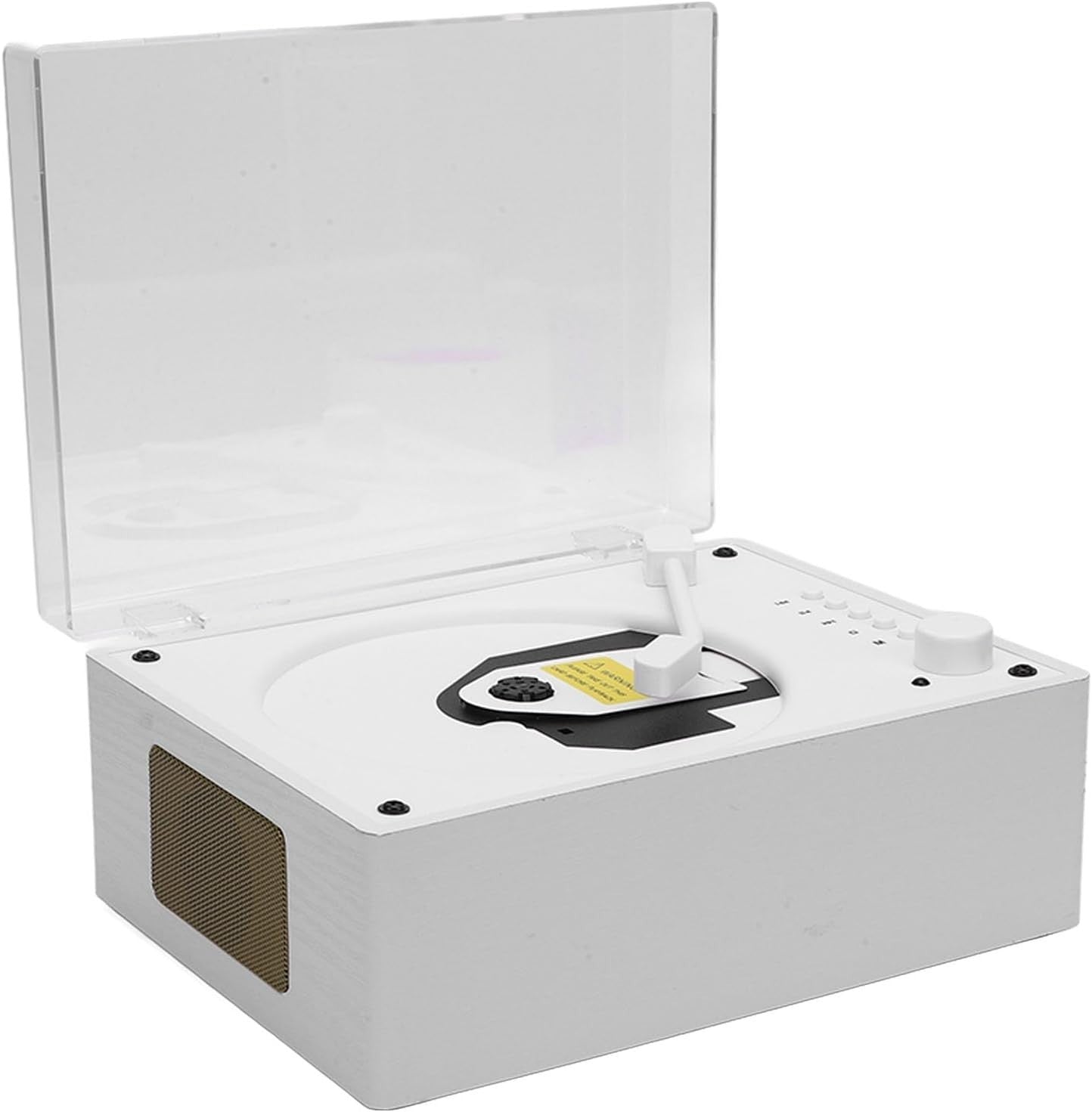 Portable Bluetooth CD Player Speaker Retro Suitcase Remote USB AUX