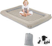 Kids Inflatable Toddler Travel Bed Air Mattress w/ Pump Portable