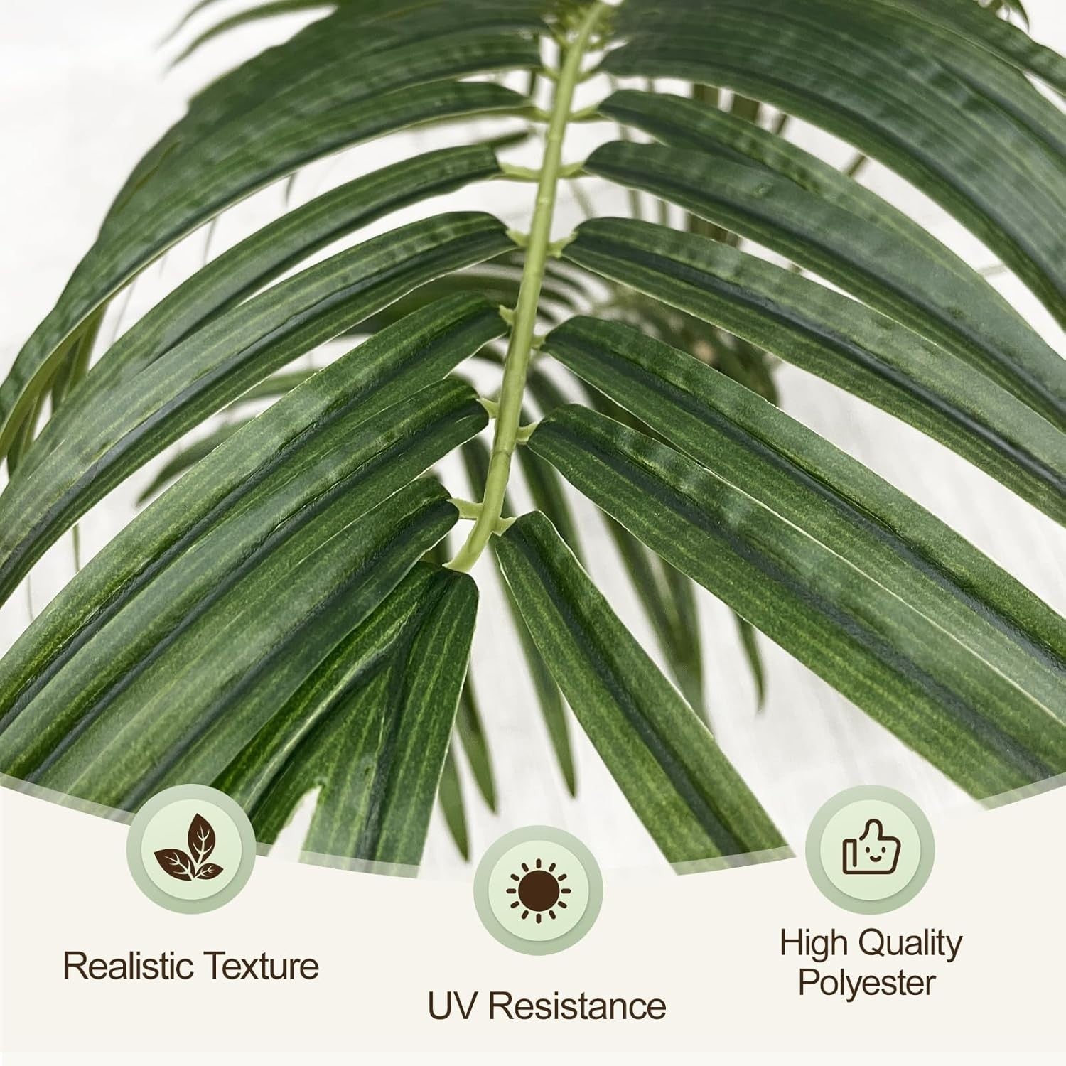 120cm Artificial Palm Tree Faux Tropical Indoor Outdoor Decor Home Garden Plant