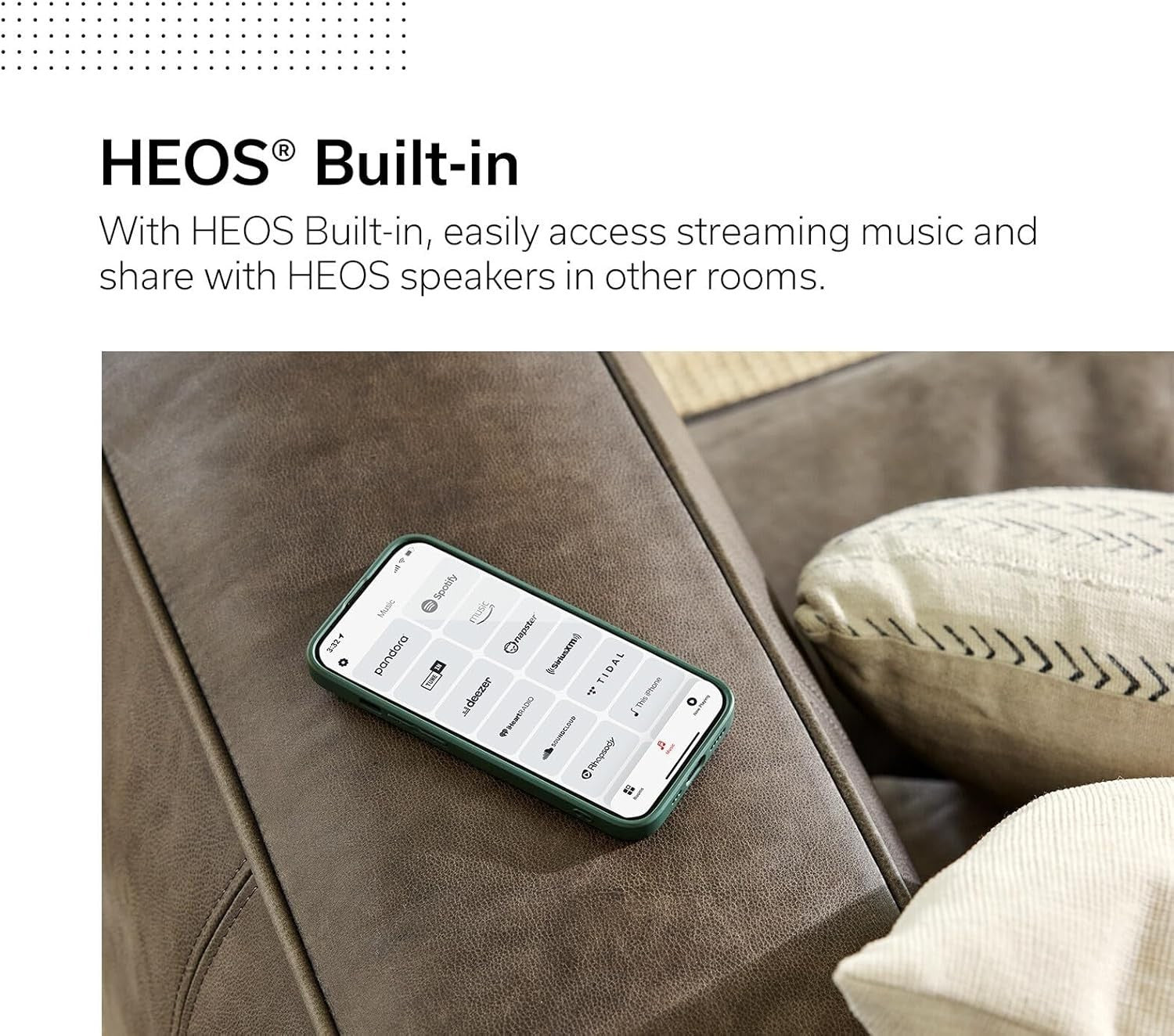 5.2-Channel 8K AV Amplifier Dolby TrueHD DTS-HD Wi-Fi Bluetooth Alexa