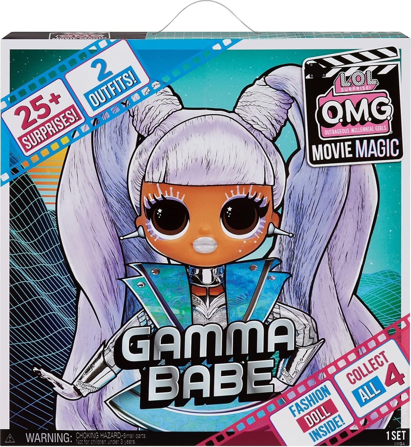 Movie Magic Fashion Doll Gamma Babe 25 Surprises Theater Playset