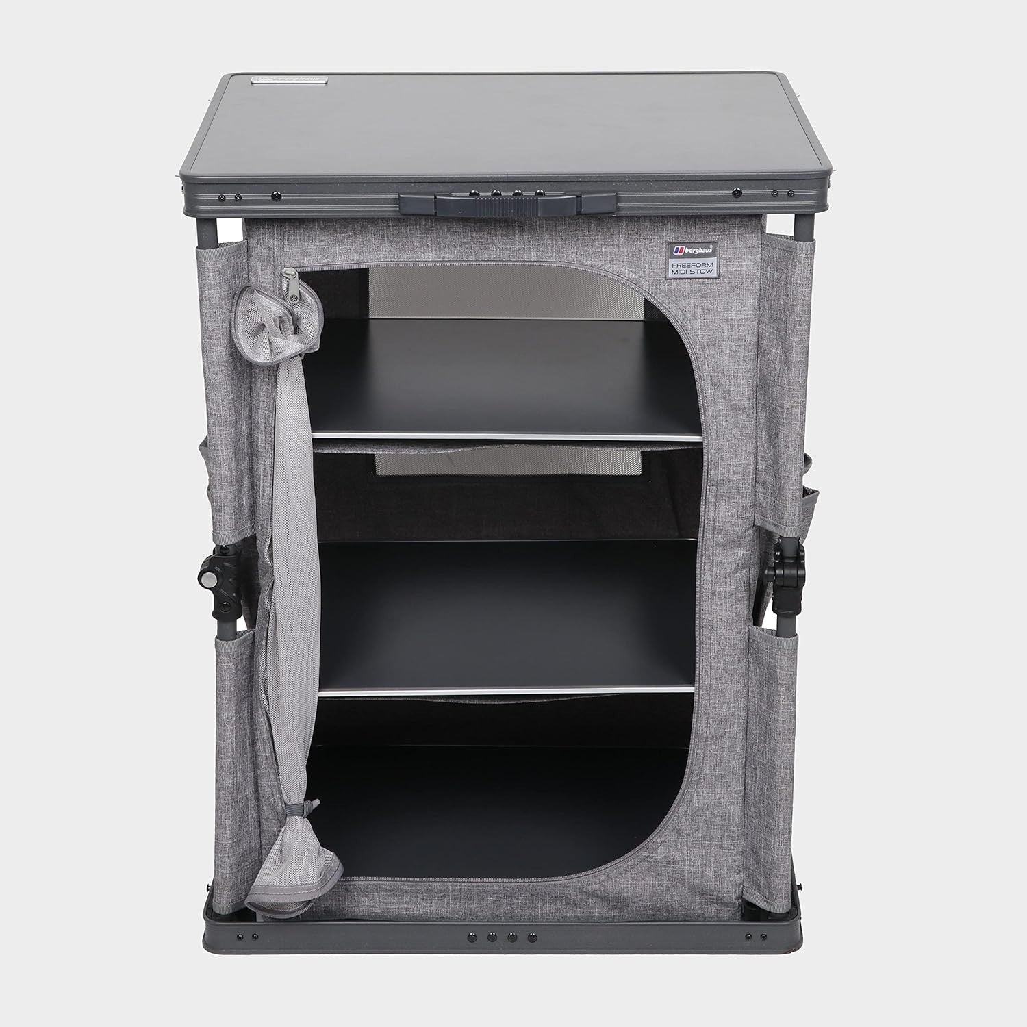 Camping Cupboard With Shelves Foldable Storage Unit Tent Kitchen