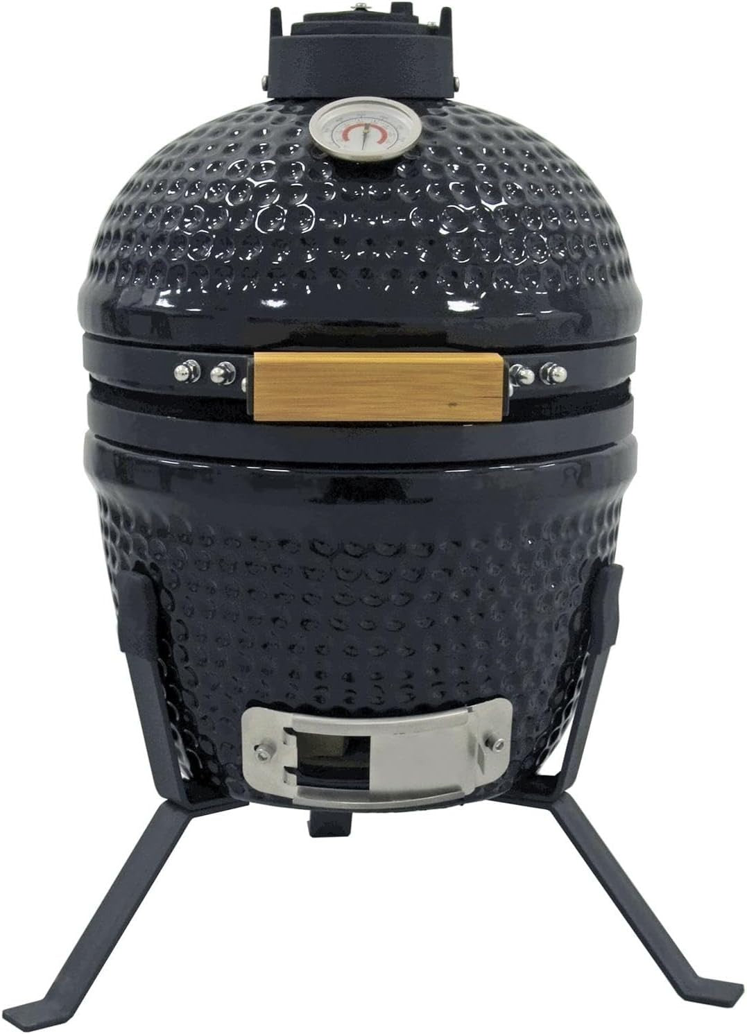 13" Ceramic Kamado Charcoal BBQ Grill Mini Egg Smoker Oven with Stand Outdoor