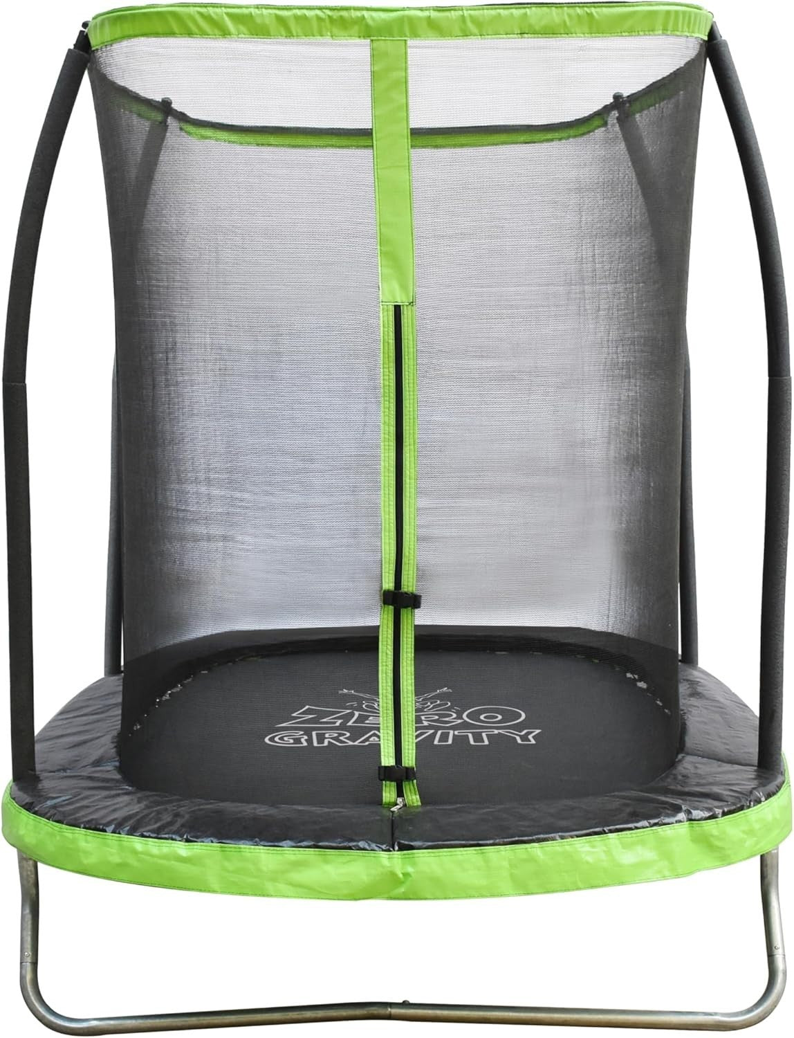 8ft Rectangular Garden Trampoline Safety Enclosure Kids Outdoor