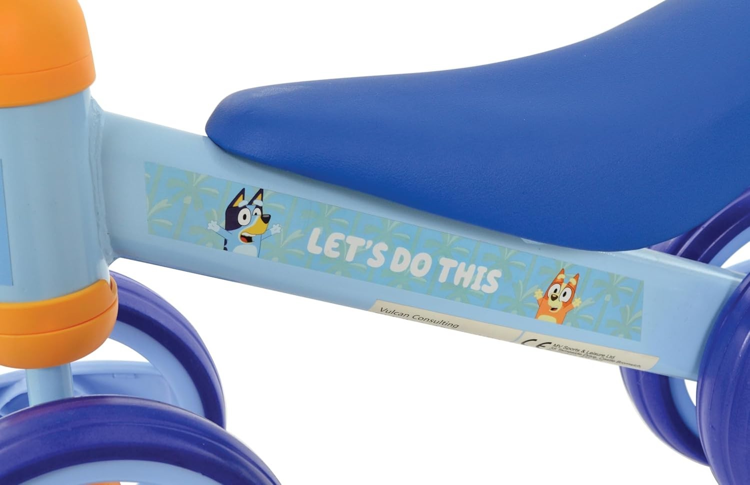 Kids Ride On Toy Toddler Push Scooter Foot to Floor Baby Bike Blue