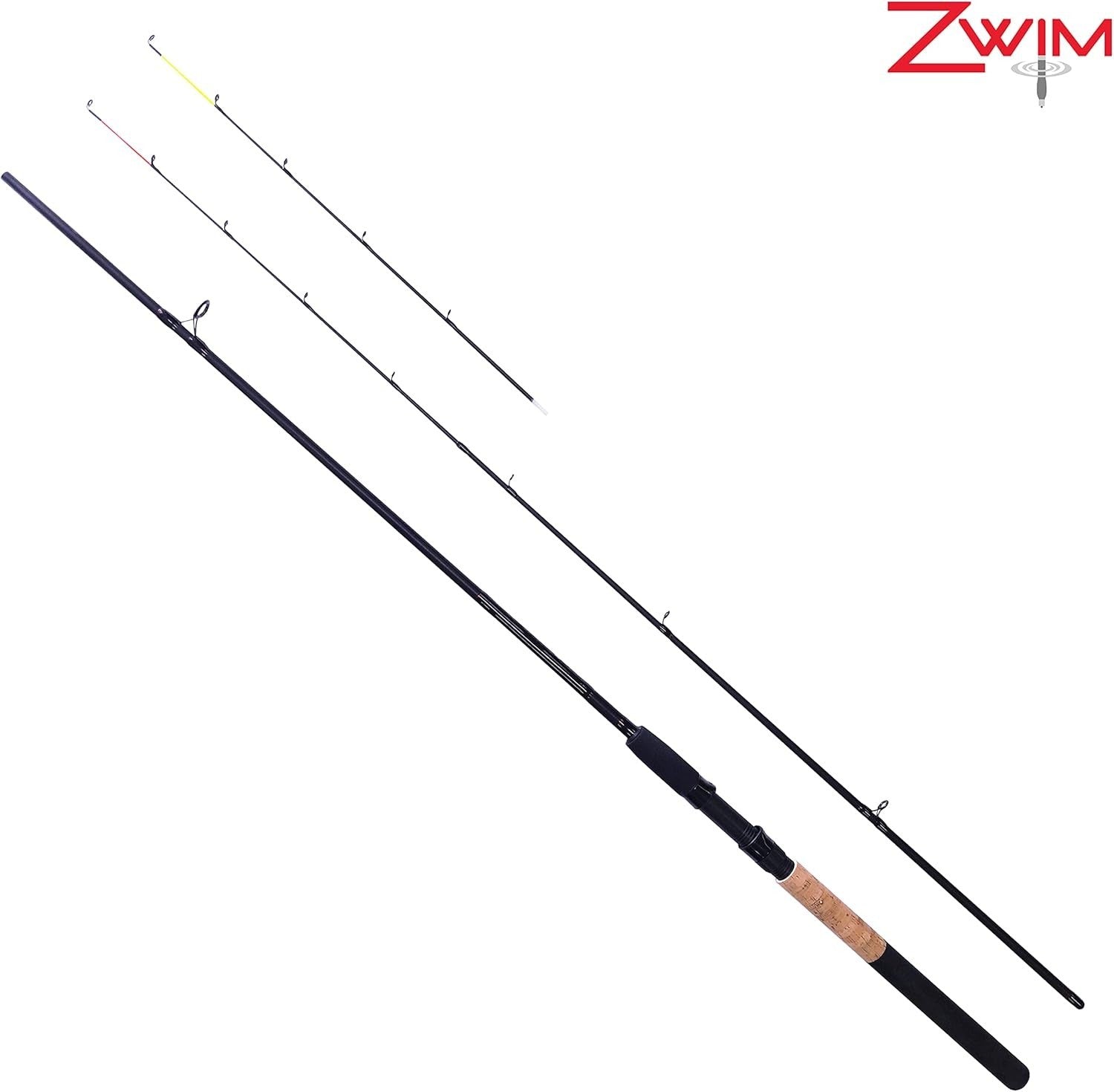 8ft 2-Piece Feeder Fishing Rod Quiver Tip 3oz/5oz Bottom Fishing Rod