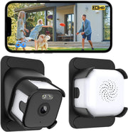 2K Window Security Camera WiFi 5GHz AI Color Night Vision 24/7