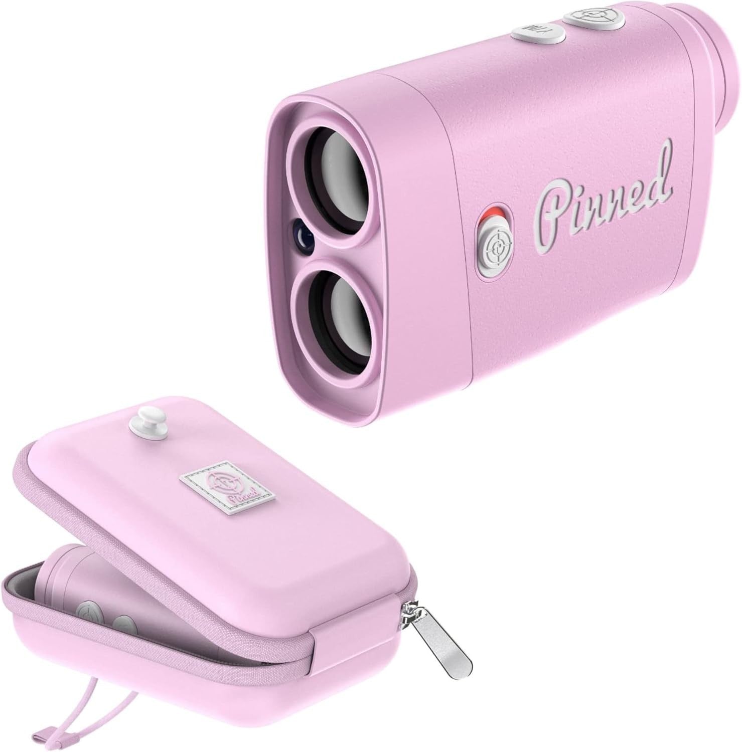 Golf Rangefinder Slope Flag Lock Vibration USB Rechargeable Pink
