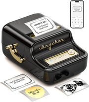 Bluetooth Thermal Label Printer 20-50mm Mini Sticker Maker Black