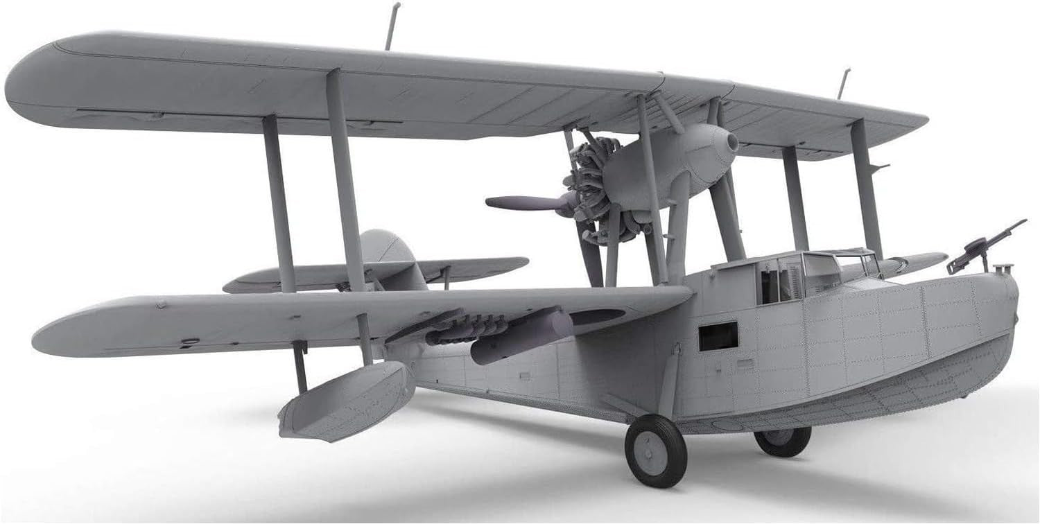 1:48 Scale Supermarine Walrus Model Kit | RAF Rescue Aircraft DIY Set