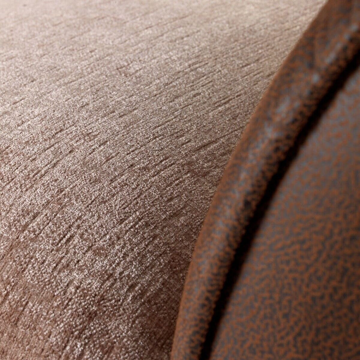 Brown Beige Fabric Corner Sofa | Left Hand Facing | 3+2 Seater | UK Made