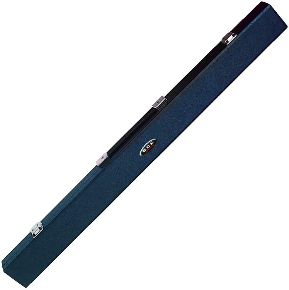 145cm 2 Piece Ash Snooker Pool Cue 9.5mm Tip Adjustable Weight Case