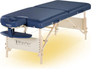 71cm Portable Massage Table Spa Bed Folding Therapy Couch with Ambient Light