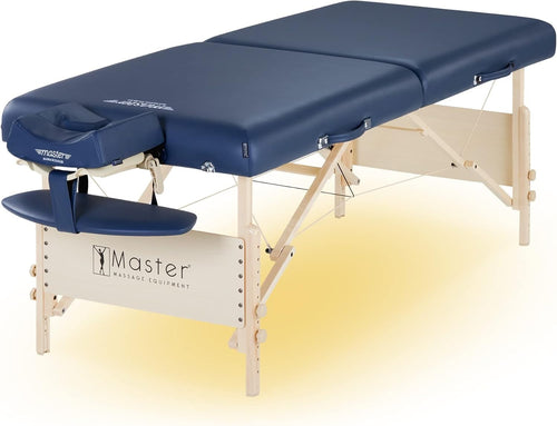 71cm Portable Massage Table Spa Bed Folding Therapy Couch with Ambient Light