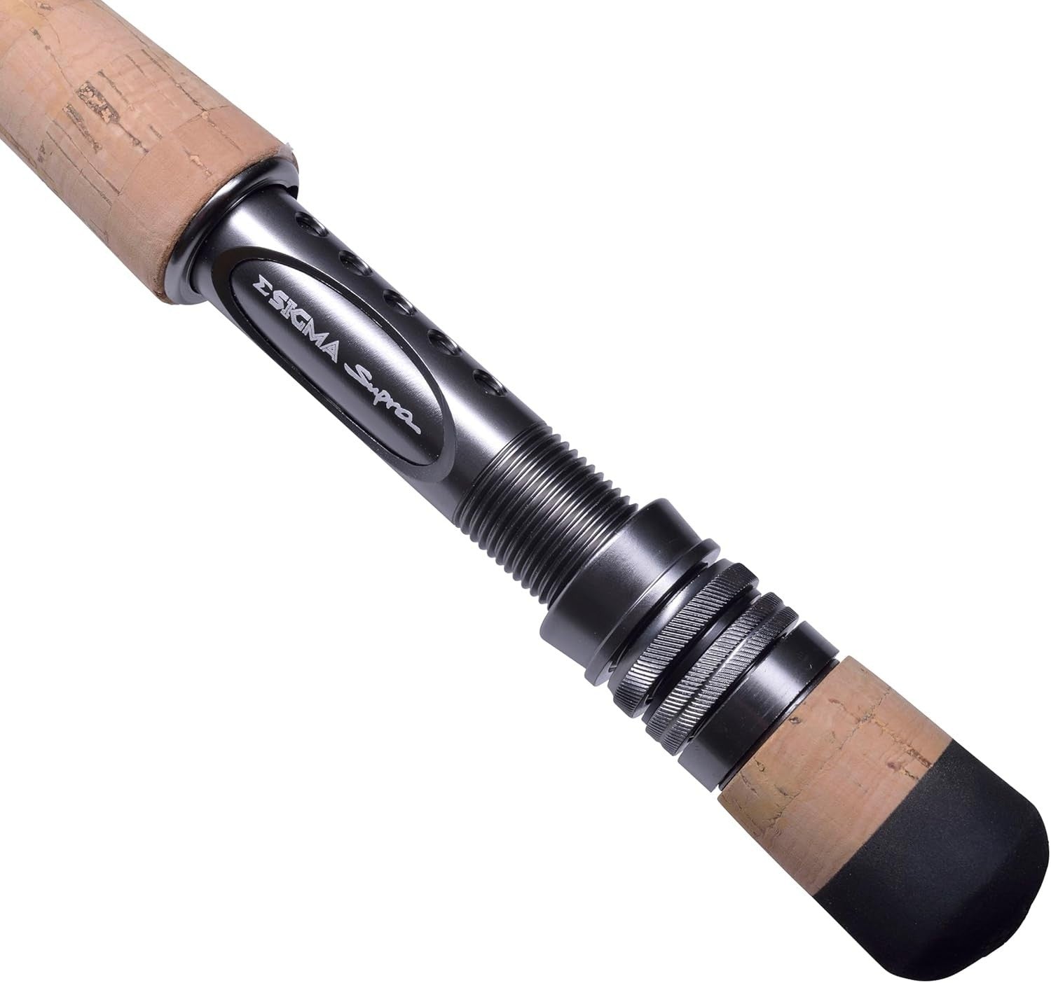 Lightweight Fly Rod 10ft 6wt Carbon Fast Action Cork Handle Freshwater
