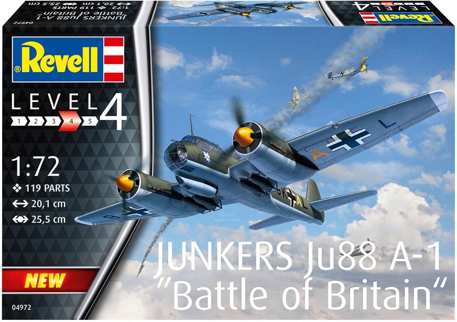 1:72 WWII Bomber Model Kit Battle of Britain – German Aircraft Display Set