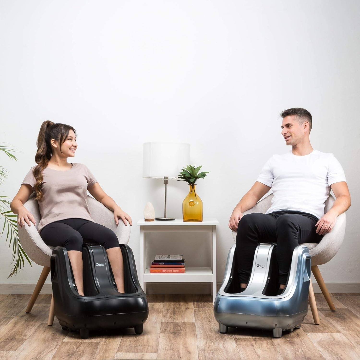 Foot & Leg Massager with Heat | Compression Therapy | Deep Muscle Relief