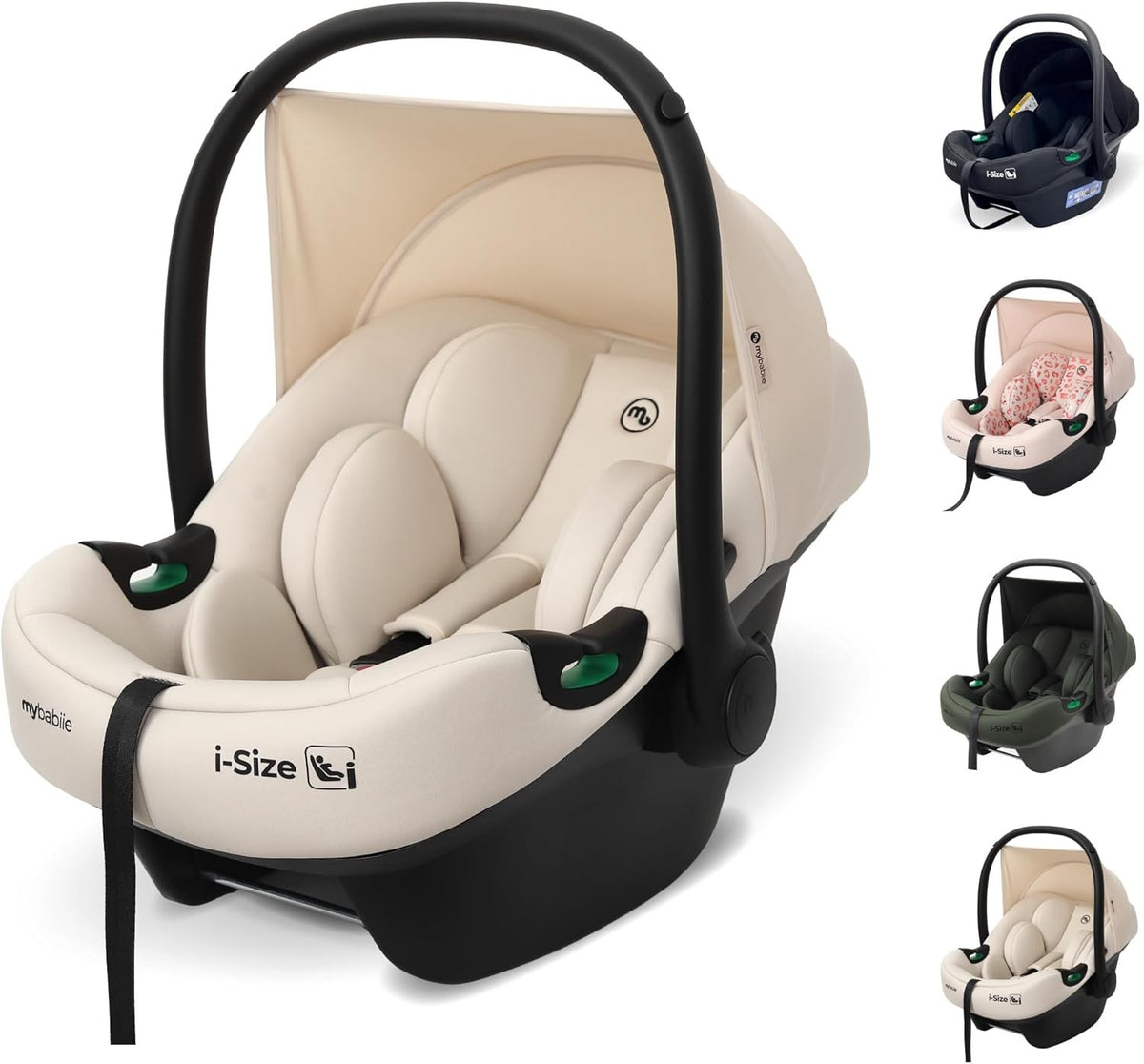 i-Size R129 Baby Car Seat 40–87cm Newborn Infant Carrier Rear Facing
