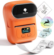 Mini Bluetooth Thermal Label Printer M110 Orange