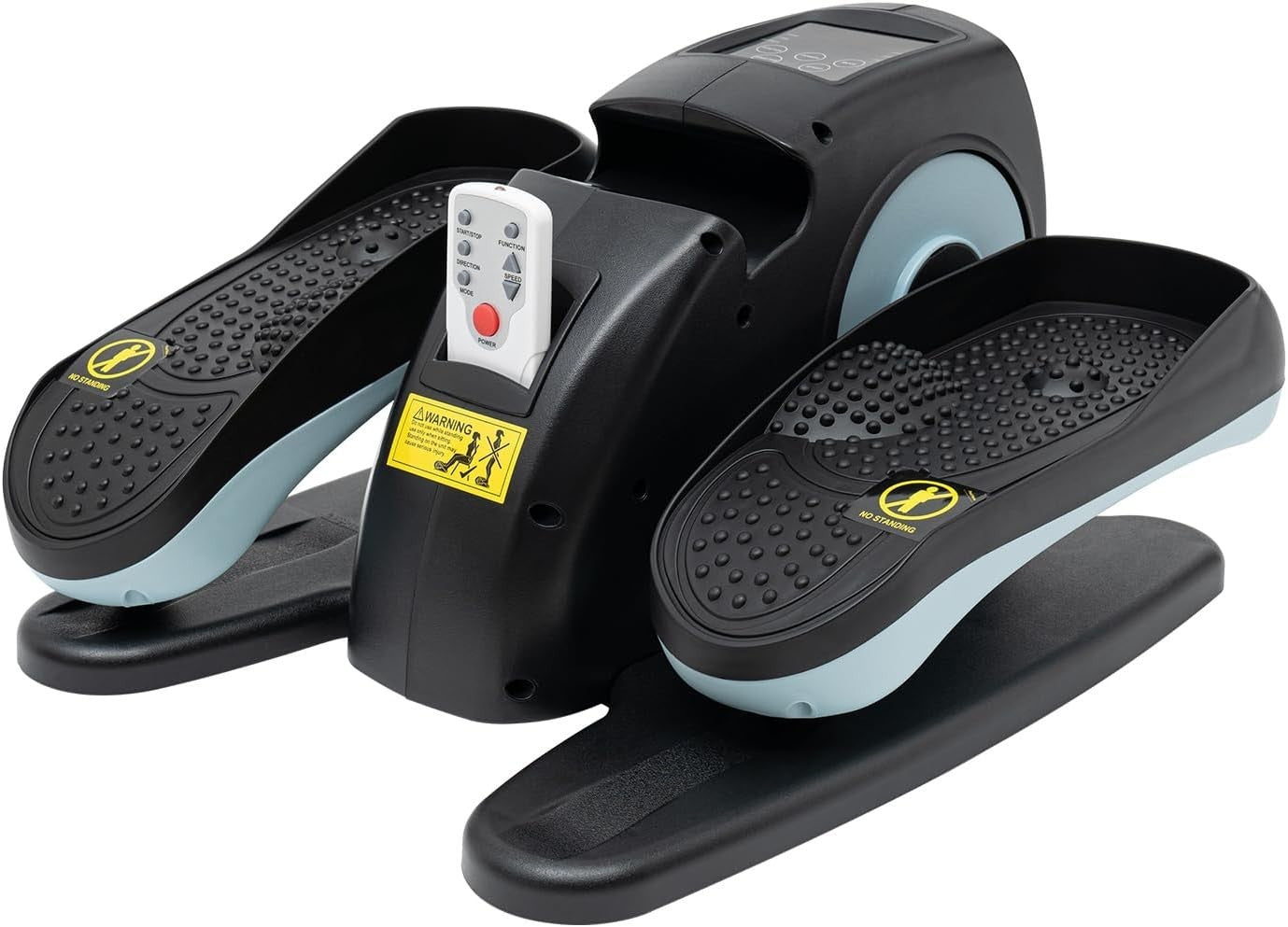 Under Desk Electric Mini Elliptical Stepper 5-Speed Seated Pedal Trainer Remote