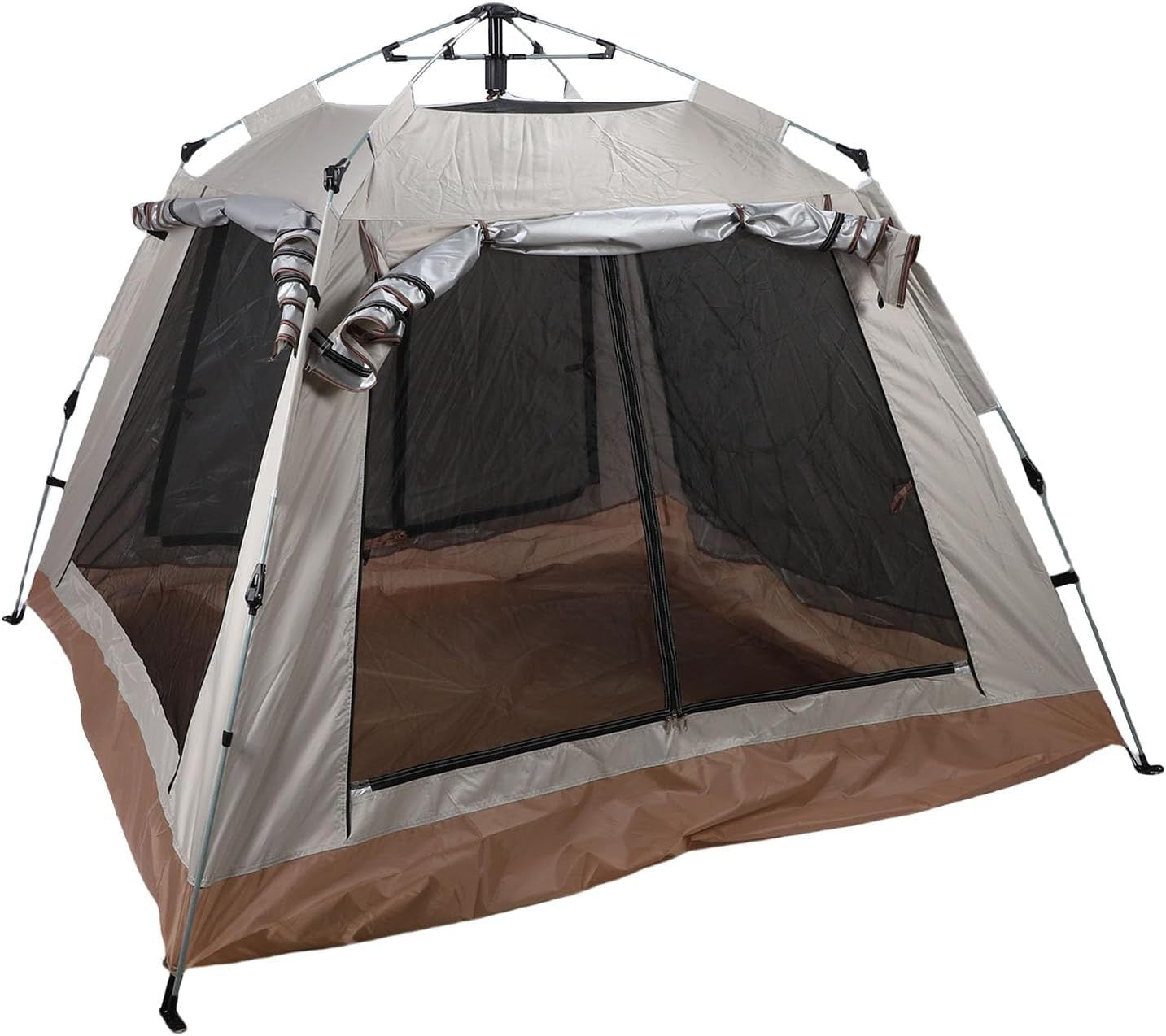Pop Up Camping Tent Family Dome Rainproof Sun Shelter